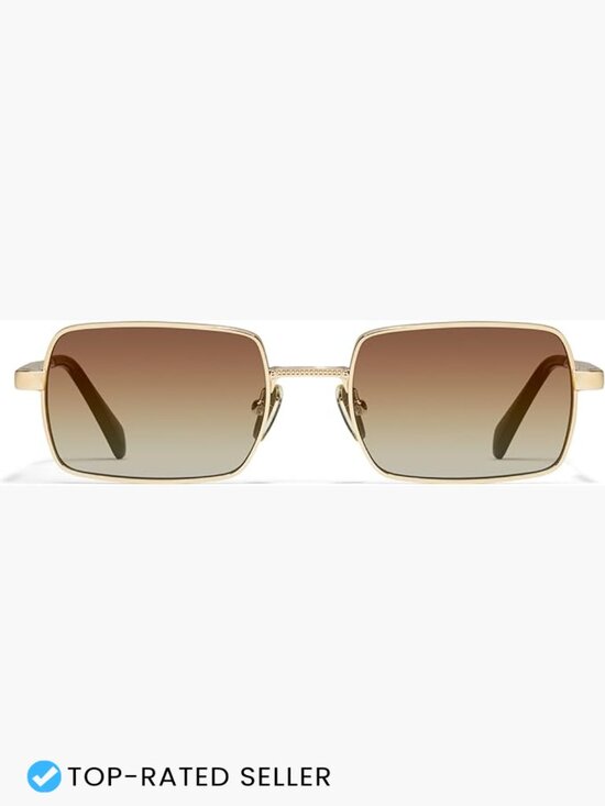 Square Sunglasses UV Protection Metal Frame Oversized Unisex Designer